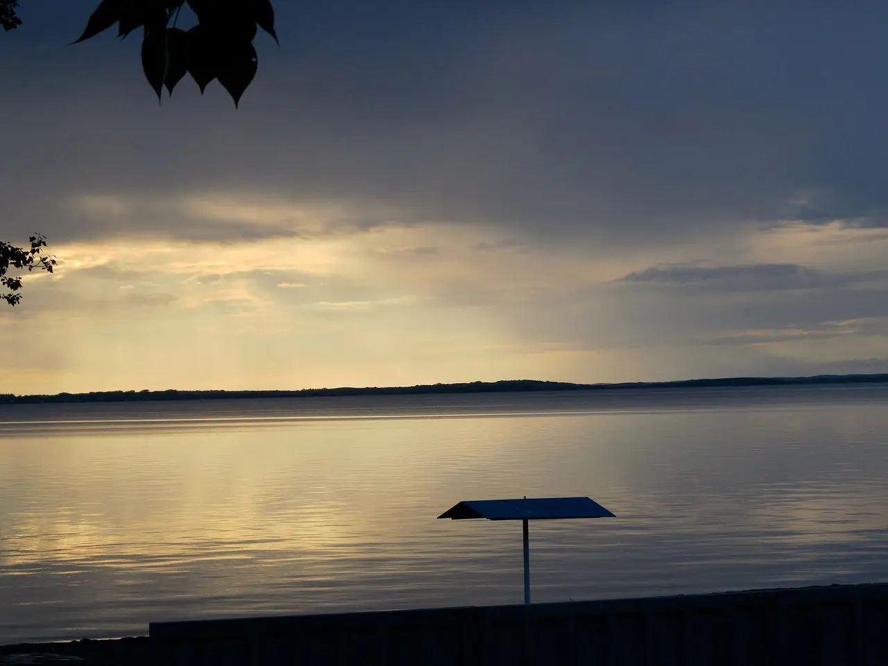 Dusk over Jackfish Lake, 2013